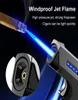 Einzigartige hellere winddichte gaselektrische Plasma USB -Wiederaufladelöcher Geschenk für Männer Klapperbutan Turbo Jet Flamme Zigarre 81349830