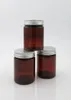 20 x 200 ml tom Amber Pet Jar med aluminiumlock Seal01239193721