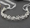 Silver Color Headbands For Women Bride Headpieces Handmade Crystal Rhinestone Tiaras Hairbands Wedding Hair Accessories Queen Head7995224