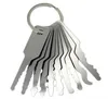 10pcs car jipplers قفل مزدوج الوجه اختيار jigglers jigglers lock lock tool tool tools 9443228