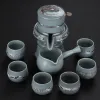 GE YAO Automatyczny zestaw herbaty Teapoware Teapot na herbatę garnka Puer Cups Teeware Teware Cups i kubki gaiwan Teacups Ceramika i ceramika