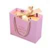 Emballage cadeau 10pcs Portable Bag Packaging Favors Boîte de bonbons de mariage