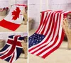 100 coton serviette de plage séchage de secteur de lavage de secours serviettes de douche USE UK Canada drapeau du Dollar Dollar Design serviette de bain 6748654