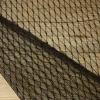 Honeycomb Net tissu noir jupe transparente légère