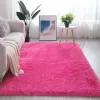 Langharige woonkamer/slaapkamer tapijt Non-slip zacht 150 cm * 200 cm Tapijt Modern tapijtmat paars wit roze grijs 11 kleuren