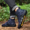 New Sports Outdoor Large Mountaineering Shoes Hiking Shoes Anti slip and Breathable Mid length Mens and Womens Couple Shoes 38-48 d73d#