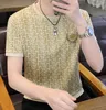 designer t shirt summer short sleeve fashion Ice Silk Cool t-shirt men tshirt tee loose mens clothes