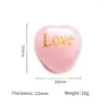 Декоративные фигурки 1pcs Heart Natural Stones Ornament Clear Rose Quartz Stone Love Reiki Energy Crystrles Crystalls Decor