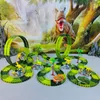 Magic Climbing Electric Dinosaur Track Track Railway Toy Set Set Bend Flexible Track Track Flash Light Car Toy de haute qualité pour Kid 240329