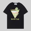 Casablanca sommar ny casablanca tropisk frukttryck kortärmad t-shirt