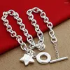 Chains Aravant 925 Silver Star Pendant Necklace For Women Fashion Jewelry