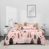 Yatak Seti Modern Klasik Tasarım Tüm Sezon Nefes Alabilir Kaplama Yatak Yatak Hafif Seti Eşleştiren Şems Dekoratif Yastık