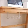 Under Table Cable Management Tray Fixed Bracket Simple Desk Socket Holder