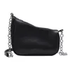 Sacs à bandouliers femmes Solide Pu Leather Casual Ladies Chain Messen Messen Sac Fashion Sac Lady Handbags 25x20x6cm