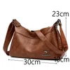 Drawstring Fashion lederen handtas voor dames schoudertassen echte schapenvacht crossbody tas messenger messen moms sac a main