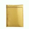 Sacs de rangement 10pcs Gold Self-SEAL ADHESIVE COURIER PLASTIQUE Poly Enveloppe Mailer Postal Mailing Rostor Organizer