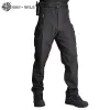 Hosen Männer Wanderhosen Trekking Fischerei Camping Militari Pant wasserdichte Außenhose Winddichte Jagdkleidung atmungsaktive Hose atmungsbezogene Hose