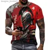 Men's Hoodies Sweatshirts Spartan mens retro T-shirt 3D Spartan graphic clothing summer quick drying breathable street mens T-shirt C240412