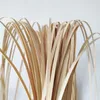 Decorative Flowers 10 Meters Flat Polished Bamboo Strips Silk Handmade Bird Cage Stick Material Home Furniture Chair Table Basket Decor