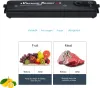 Máquina Electric Vacuum Sealer Packaging Hine para a cozinha em casa Selagem de pó de Hine Hine Hine para armazenamento de alimentos