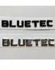 Chrome Mat Gloss Black Letters Word Bluetec Fender Trunk Lid LID Lip Badges Emblems Emblem Badge Sticker voor Mercedes Benz AMG7156579642341