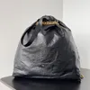 Дизайнерские женщины Teed Black Black Simbag Letter Logo, напечатанный на передней роскошной женщины, роскошные сумки на плече, закрытие шнурки Классическая личность леди