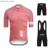 Велосипедный майк устанавливает Raphaful Summer Cycling Jersey Seve Set Set Maillot Ropa Ciclismo Breathab Mountain Rapha Bike Clate