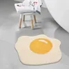 Carpets Poached Egg Carpet Anti-Slip Floor Floor Mat Ins Nordic Dormat Soft confort