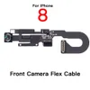 Camera aan de voorkant met flexkabelvervanging voor iPhone 7 8 plus x xr xs 11 Pro max positieve cameramodule geen gezicht -ID