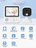 Baby Monitors Baby Sitting With Surveillance Camera Baby Monitor Feeding Timer Senaste rösttemperaturmonitor Musik Lullabyc240412