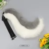 Wolf Tail Anime Cos Props Accessories Faux Fur Wolf Tail Women Lolita Furry Cosplay Animal Tails Halloween Party Role Play