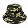 Boinas unissex moda ao ar livre camuflagem boonie chapéu pescador camuflagem caminhada chapé os chapéus de pesca