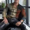 Men's Casual Shirts Blouse Shirt Bussiness Button Down Fitness Long Sleeve Mens Muscle Office Party T Dress Up Daily Holiday