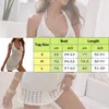 Femmes Hollow Out Beach Robe Summer Sexy Sexe V cou de cou de couche sans manche Crochet Backless Beach Cover Up Womens Swimswear 983