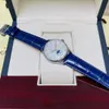 AAA Womens Watch Designer Fashion Quartz Ladys Watch hochwertige klassische Dia 36mm Sapphire Glasszähler Luxus Uhr Rainbow Face Leder Band Designer Uhren