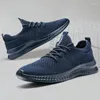 Casual Shoes Damyuan Men Mesh Sports Sneakers Breathable Running Shoe Slip-on Loafer Athletic Jogging Footwear Male Tennis