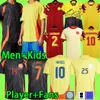 Kolumbien 2024 Fußballtrikots Kids Kit Luis Diaz Lerma Arias 1990 Retro Valderrama Fans Spieler Version Fußball Hemd Boy 24 25 Escobar Guerrero Falcao James Columbia