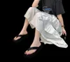 Чернокожие женщины Коренерия платформы Thong Sandal Toe Post Flip Flops Summer Essential Y07212837581