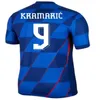 2024 كأس يورو كرواتيا لكرة القدم الفانيلة مودريتش المنتخب الوطني 24 25 قميص كرة قدم بريكالو بيريسيك بروزوفيتش ربيك جماهير المشجع