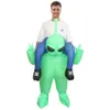 Halloween Inflatable Alien Costume Halloween Blow Up Costumes for Adult Cosplay