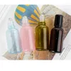 Lagerflaschen 3-100 ml Glas ätherische Ölrolle mit Kugeln Multikolen Parfums Balms Rollen auf dem Reisen