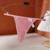 Calcinha feminina ostenta algodão sexy tonalidade simples e aconchegante roupas íntimas g-strings t-back respirável cuecas de lingerie