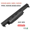 Batteries 100% d'origine 4400mAh pour ASUS A32K55 K45 X45V X55 K55A K45V K55D A55VD X85V A45V X55VD