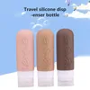 Storage Bottles Versatile Refillable Squeeze Tube Leak-proof Silicone Travel Bottle Set For Toiletries Condiments 90ml