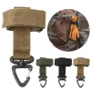 1pcs Gloves Holder Tactical Gear Clip Keychain Multi-purpose Molle Hook Belt Keeper Outdoor Camp EDC Webbing Glove Rope Holder