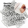 100/50 / 1pcs Éjecter le plateau de carte SIM Open Pin d'aiguille Universal Mobile Phone Remover Tray Outils pour iPhone Samsung Sim Cards Adaptateurs