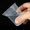 100 ml transparent à mesurer tasse en plastique Conteneur de liquide en plastique Epoxy Scale Bécher Lab Laboratoire de laboratoire Mélanger les outils de coupe