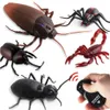 Infrared Remote Control Cockroach Simulation Animal Creepy Spider Bug Prank Fun RC Kids Toy Gift High Quality Drop 240408