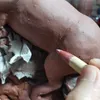 Скульптура глиняной глиняной посуды, создавая инструменты моделирования резиновой ручки
