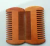 Pocket Wooden Beard Comb Double Sides Super Narrow Thick Wood Combs Pente Madeira Lice Pet Hair Tool XB15457129